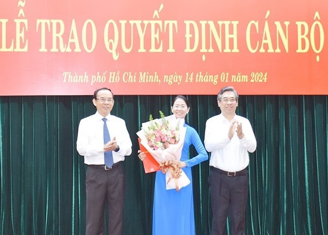 Quan 3 va Phu Nhuan o TP.HCM co tan Bi thu Quan uy hinh anh