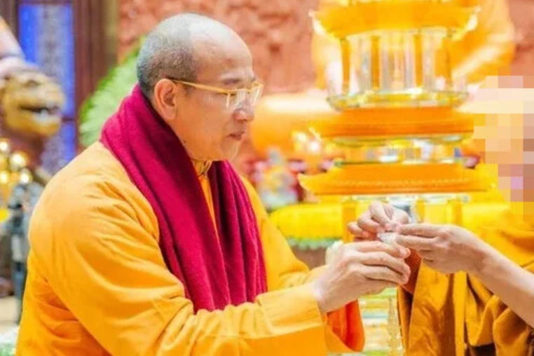 Tru tri chua Ba Vang Thich Truc Thai Minh bi xu phat 7,5 trieu dong hinh anh