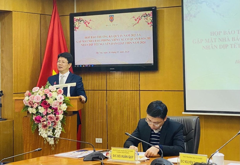 Nam 2023, thu tren 89.000 ty dong tien thi hanh an dan su hinh anh