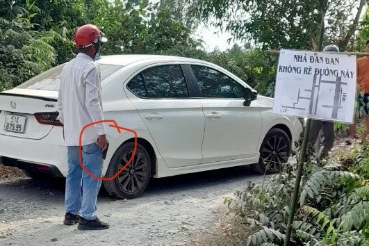 Nguoi ban sung sau vu va cham giao thong o Long An la ai? hinh anh