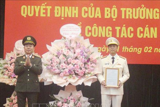 Dai ta Than Van Hai giu chuc giam doc Cong an tinh Vinh Phuc hinh anh