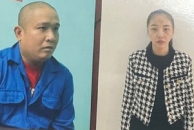 Doi vo chong cam dau duong day buon ma tuy, luon thu san sung hinh anh