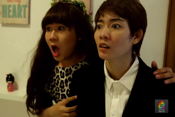 Clip hai 'Chuyen nha bep' cua BB&BG hinh anh