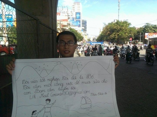 9X gio bang xin viec giua duong: Dang thuong hay dang trach? hinh anh