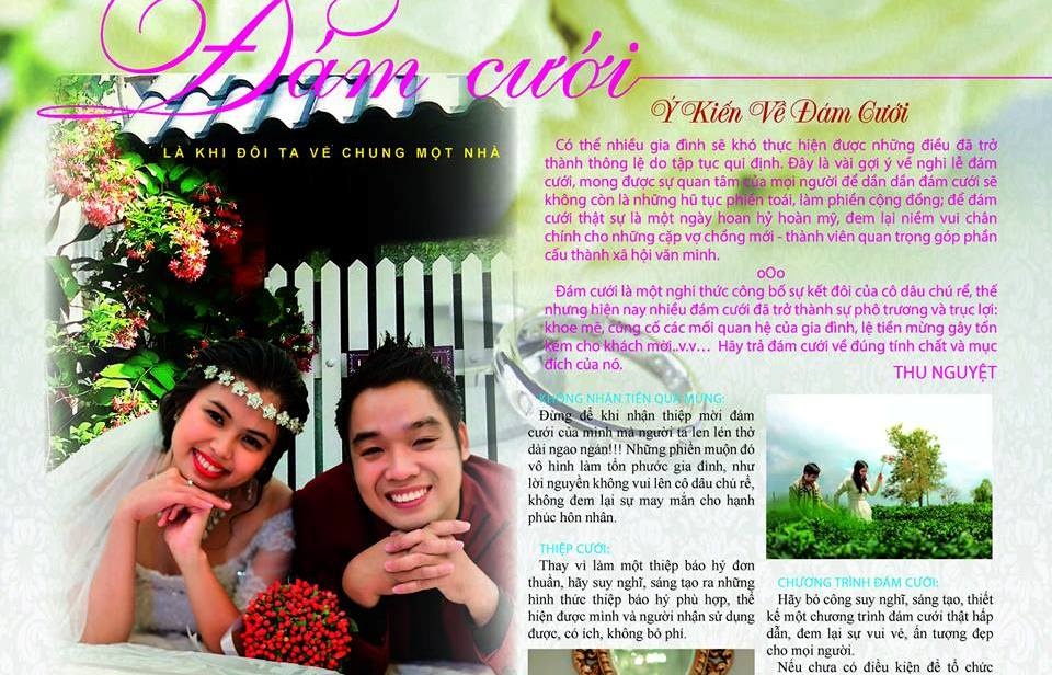 Dam cuoi mien nhan tien, qua mung cua cap Sai thanh hinh anh
