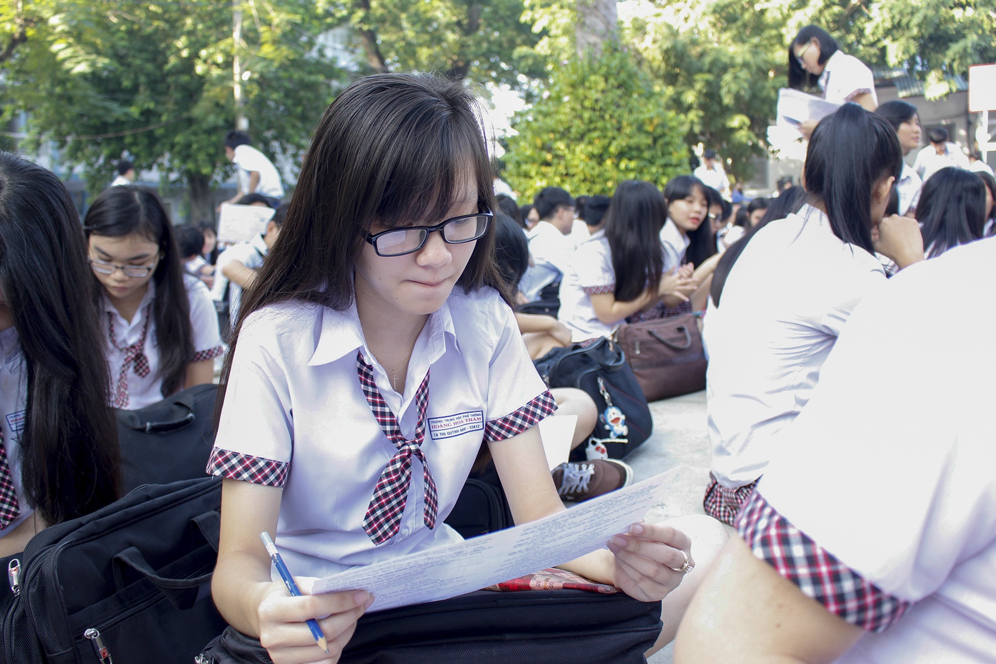 Nhieu hoc sinh lop 12 chua dinh huong duoc nghe nghiep hinh anh