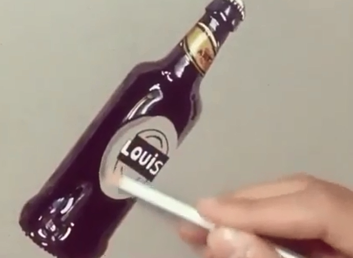 Clip Anh Vu ve chai bia hinh anh