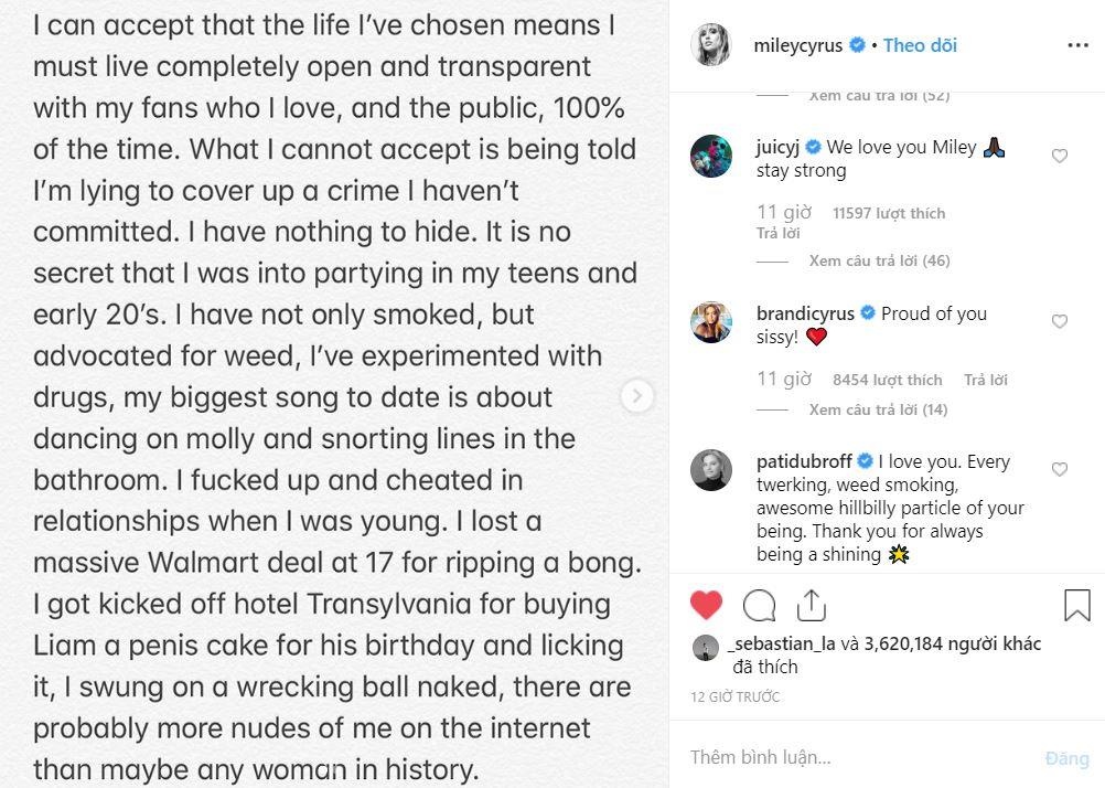 Madonna len tieng bao ve Miley Cyrus anh 2