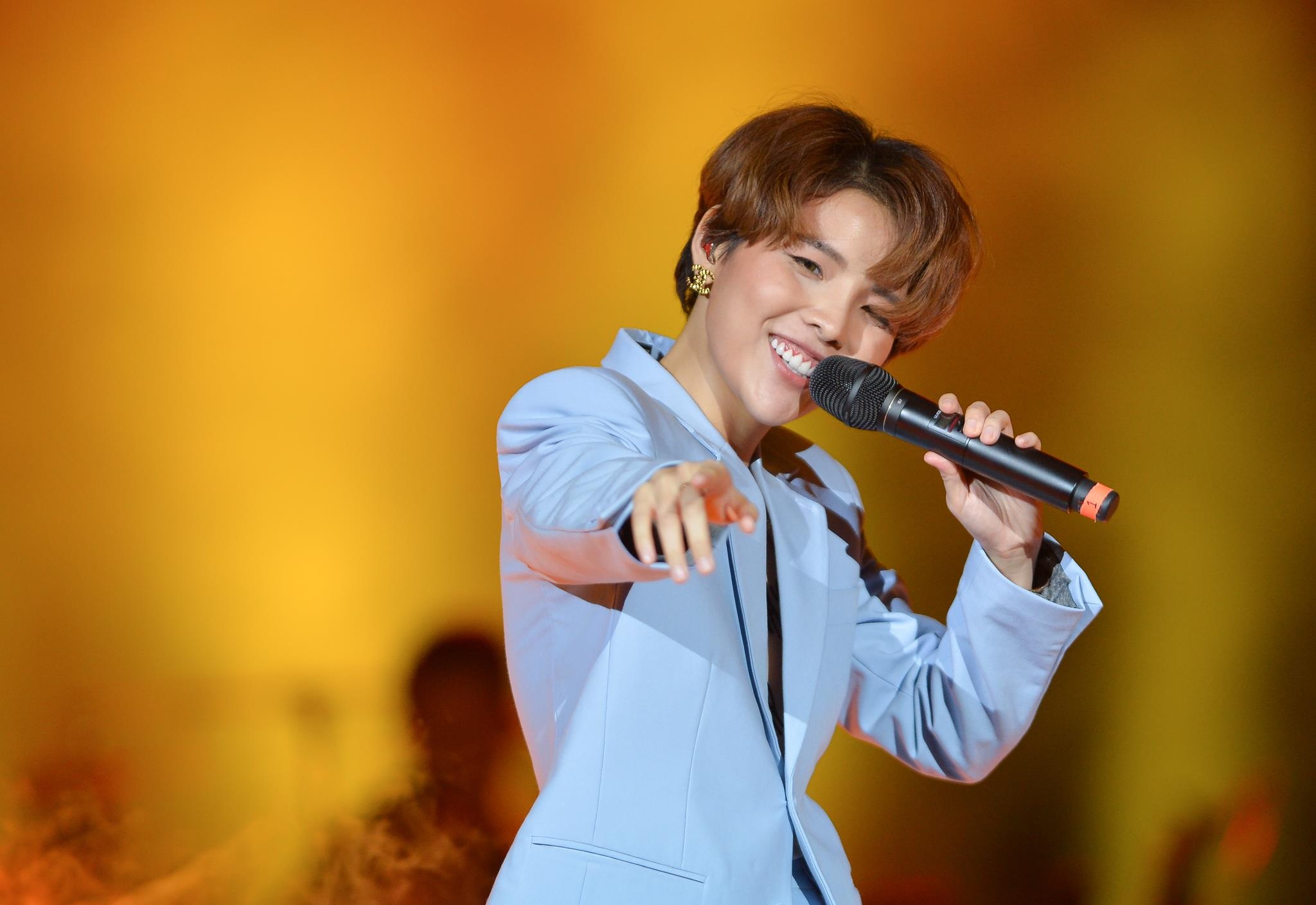 Diva Hong Nhung xuat hien trong show 'Dear Hanoi' cua Vu Cat Tuong hinh anh