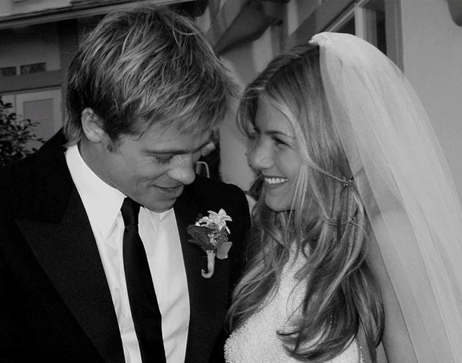 Nhin lai hon nhan cua Brad Pitt va Jennifer Aniston hinh anh