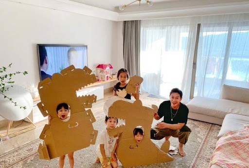 Tran Hao Dan khoe can ho sang trong anh 1