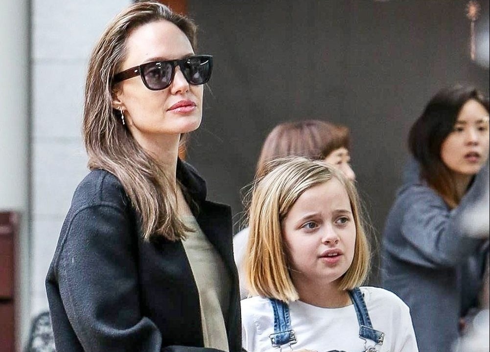 Angelina Jolie chia se noi buon cung con gai hinh anh