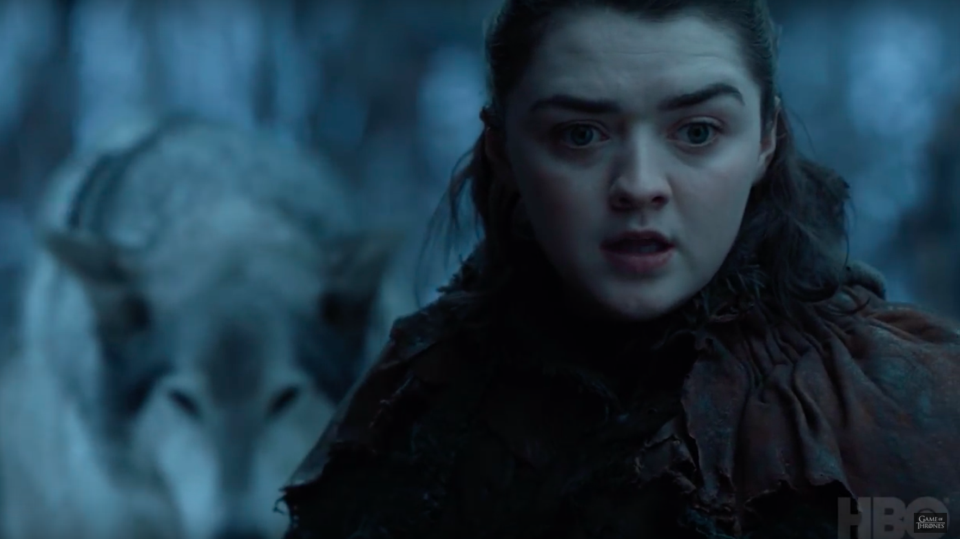 Arya Stark cham mat Soi Tuyet hinh anh