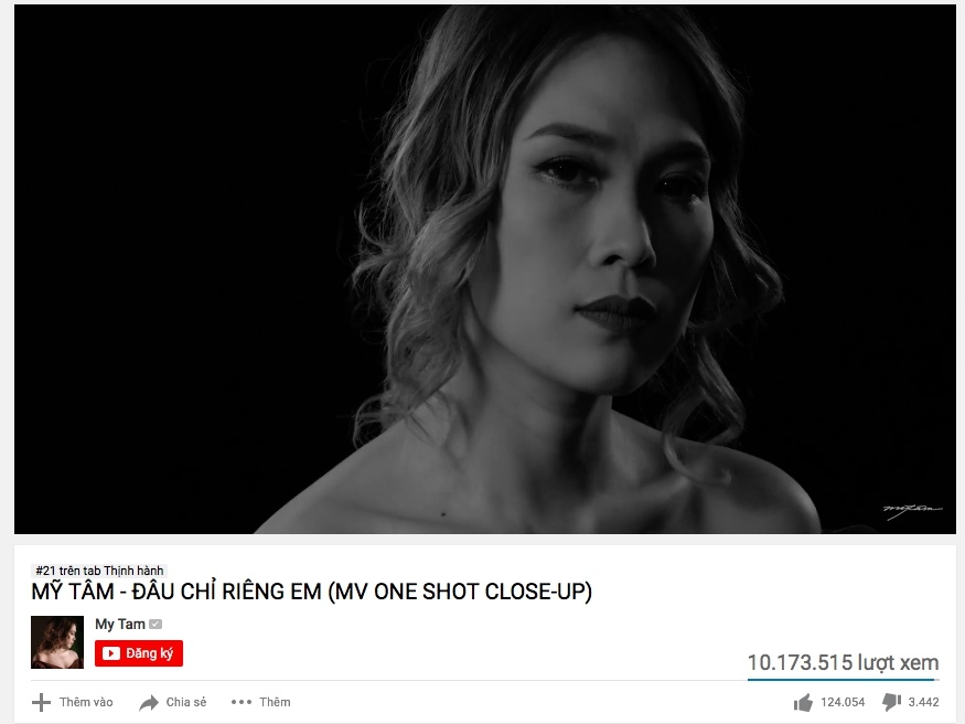 My Tam,  Ho Ngoc Ha,  MV ca nhac,  am nhac,  Vpop anh 1