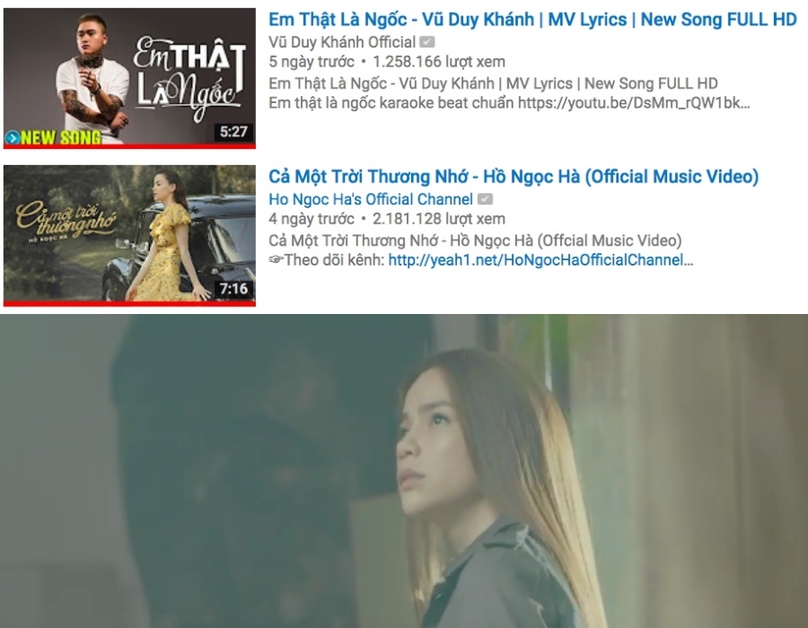 My Tam,  Ho Ngoc Ha,  MV ca nhac,  am nhac,  Vpop anh 2
