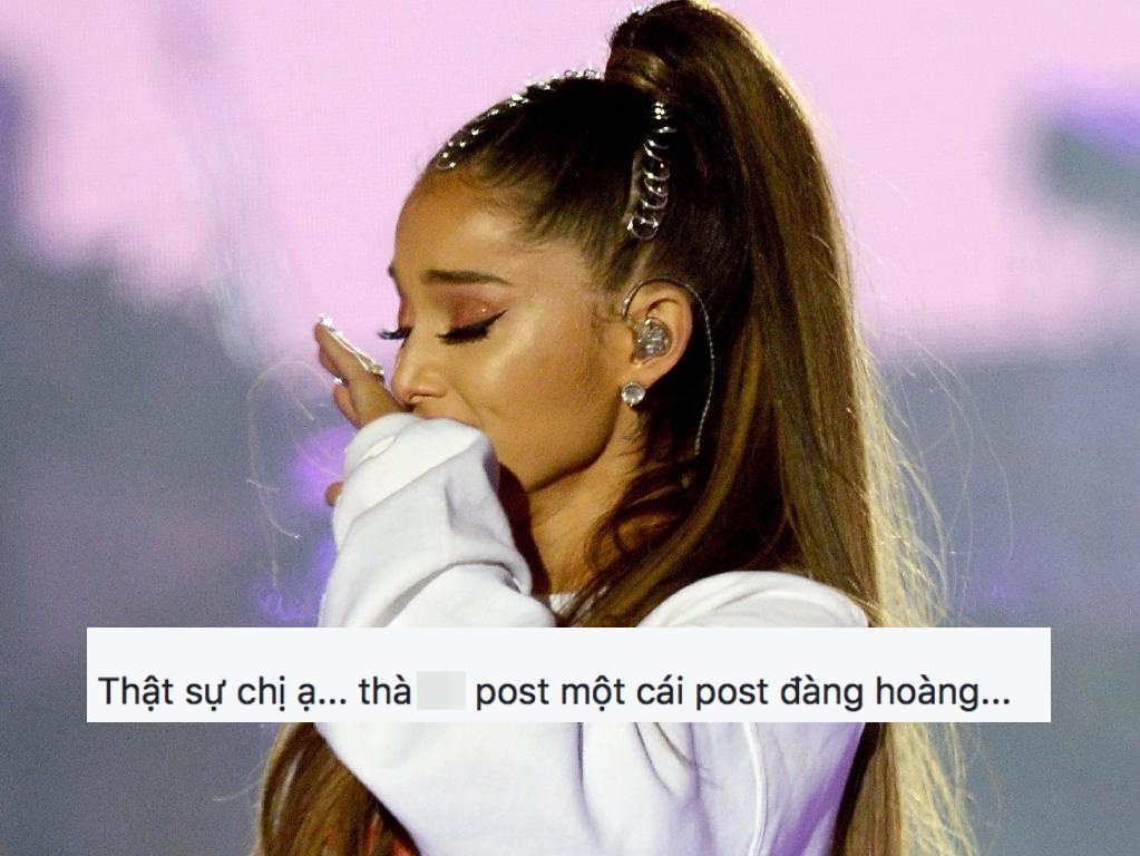 'Ariana Grande coi thuong fan Viet, dung den Viet Nam nua' hinh anh