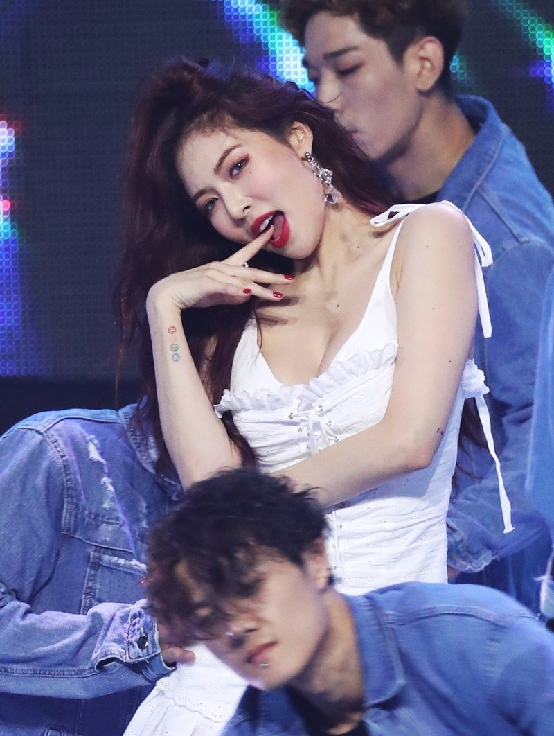 HyunA sexy,  ca sĩ Hàn Quốc gợi cảm ảnh 1 HyunA sexy,  ca si Han Quoc goi cam anh 1