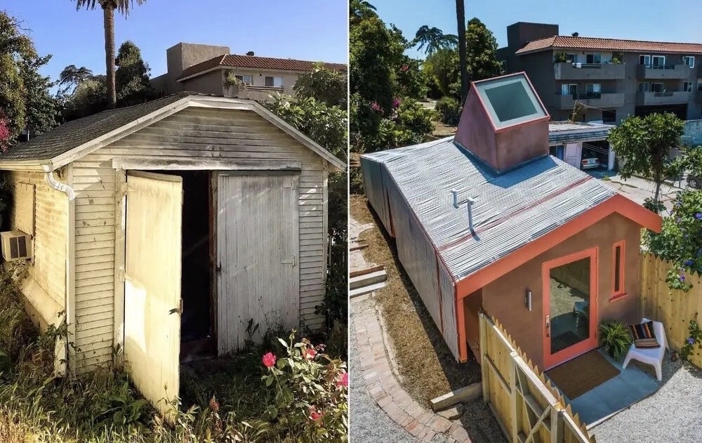 'Bien' nha kho cu nat thanh khong gian song hien dai voi 100.000 USD hinh anh