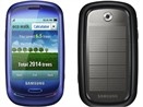 Samsung gioi thieu dien thoai Blue Earth hinh anh