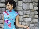 Tran Hao khoe duong cong voi xuong xam hinh anh