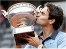 Federer lan dau vo dich Phap Mo rong hinh anh