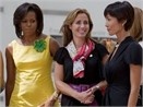 Michelle Obama noi bat tai hoi nghi G8 hinh anh
