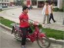 Khong co tay van lai xe hinh anh