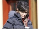 Xe cua Katie Holmes boc chay hinh anh