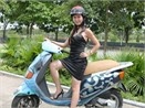 Teen Viet tao dang cung Piaggio Zip 'do' hinh anh