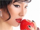A hau Minh Thu khoe bo moi quyen ru hinh anh