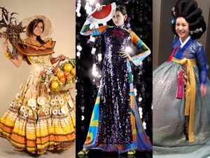 Nguoi dep Miss Universe ruc ro trang phuc dan toc hinh anh