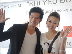 Ngan Khanh gian di trong ngay ra mat phim hinh anh