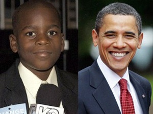 Obama bi phong vien 11 tuoi 'chat van' hinh anh