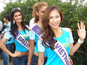 Thai Ha nam trong nhom thi sinh cao nhat hinh anh