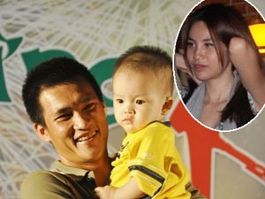 Thuy Tien, Cong Vinh du sinh nhat con trai Hong Son hinh anh