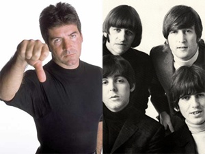 Simon Cowell thang thung che The Beatles hinh anh