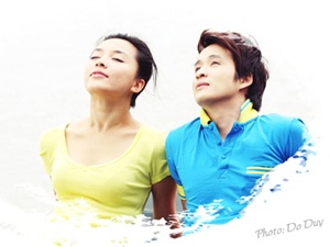 Phut lang man cua A hau Thien Ly hinh anh