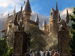 Hinh anh dep long lanh cua cong vien Harry Potter hinh anh