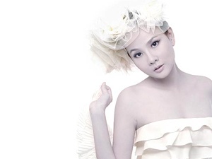 Duong Yen Ngoc lam 'co dau' la lam hinh anh