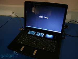 Video laptop 4 man hinh cua Intel hinh anh