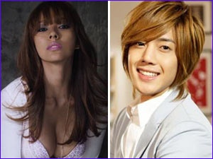 Lee Hyori 'xo xien' Kim Hyun Joong hinh anh