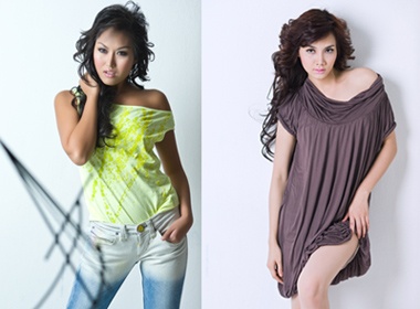 Van 'deo' do dang cung Trang Nhung hinh anh