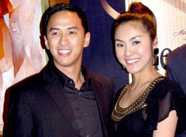 Tang Thanh Ha lai di voi 'anh chang bi an' hinh anh