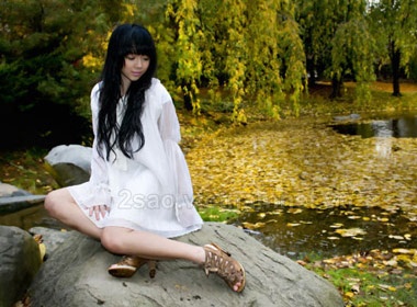 Toc Tien tung 'co don va buon chan' tren dat My hinh anh