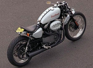 Harley-Davidson Nightster cafe racer day 'co bap' hinh anh