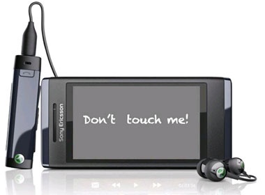 Sony Ericsson Aino bi loi man hinh hinh anh