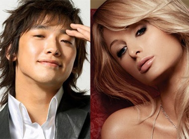 Paris Hilton cung 'ket' chang Rain hinh anh