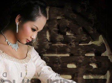 Ao dai Viet trinh dien o troi Au hinh anh