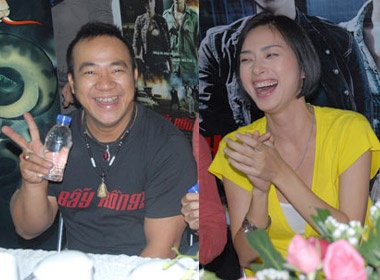 Hieu Hieu choc Ngo Thanh Van cuoi chay nuoc mat hinh anh