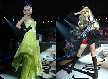 Hoang Diep, Trang Tran 'doi lot' Lady Gaga hinh anh